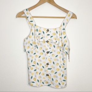 Wallflower lemon tank S
